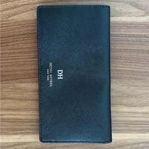Black Henri Bendel Leather Wallet